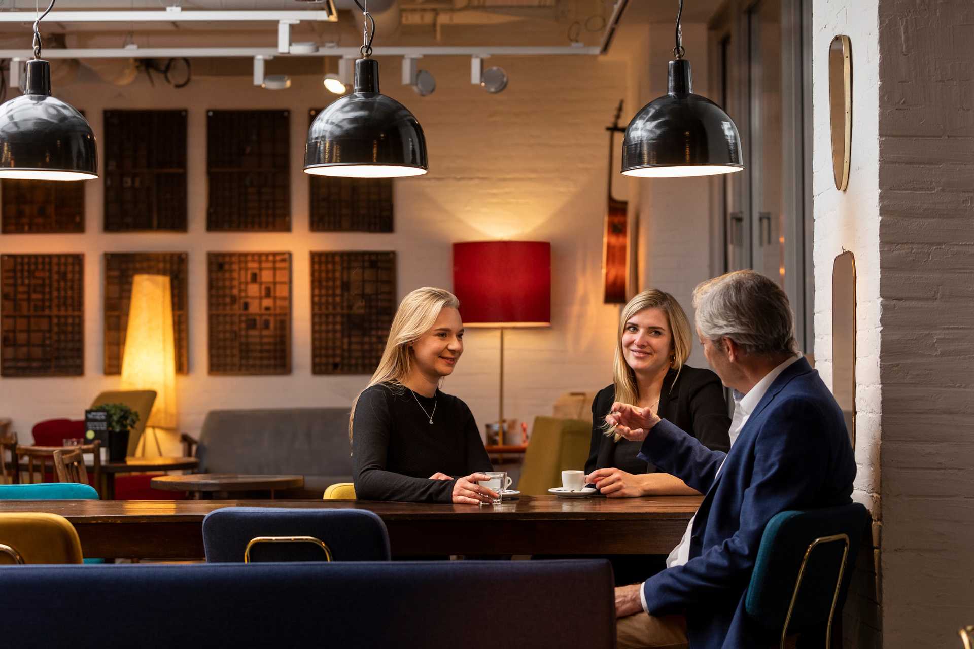 DEVnet Team sitting together